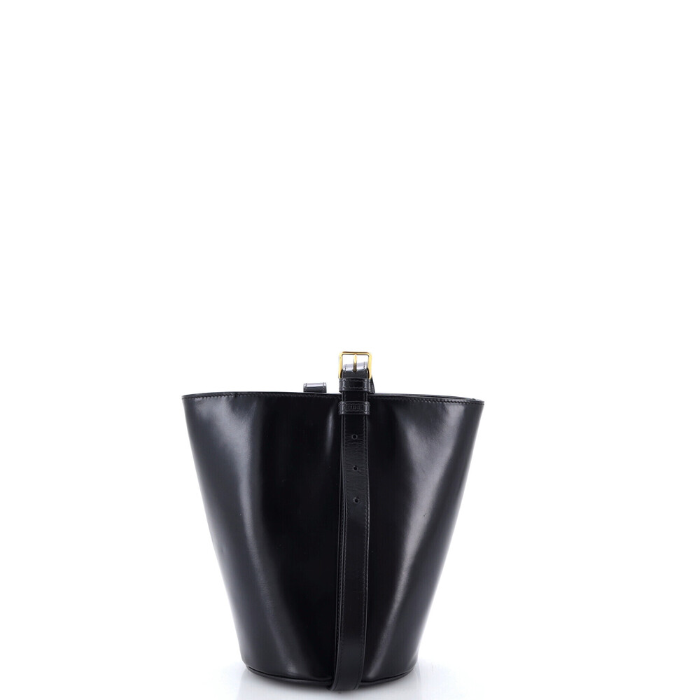 Celine Triomphe Bucket Bag Shiny Calfskin - Picture 3 of 5